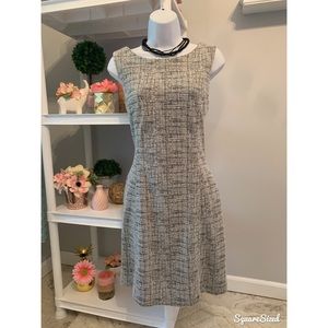 Tahari dress 8 + jewelry